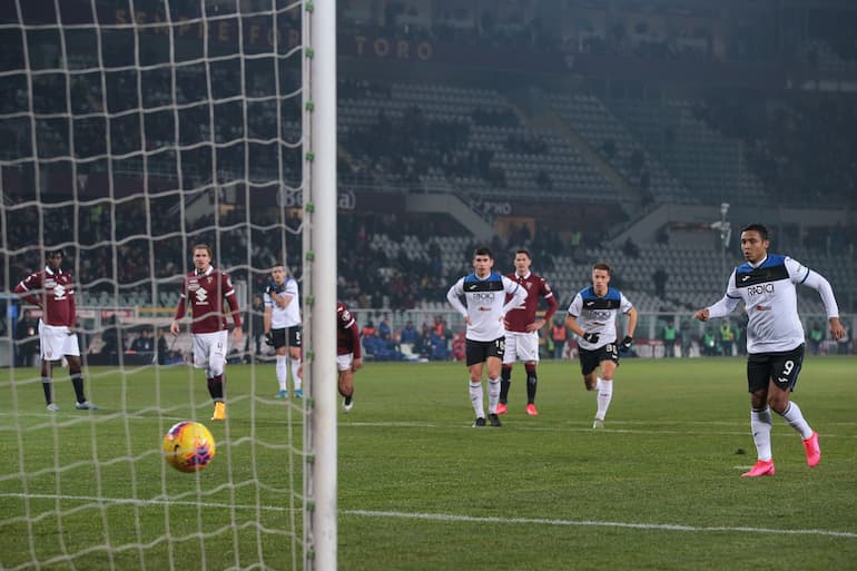Muriel realizza il rigore