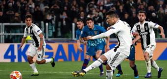 Il rigore di CR7 allo Juventus Stadium!