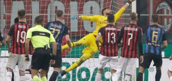 Un intervento spettacolare di Donnarumma nella scorsa stagione