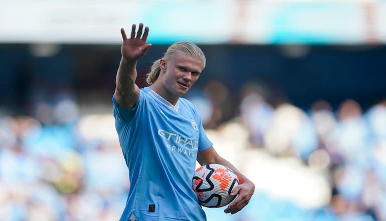 Altra tripletta per Haaland