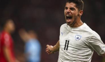Manor Solomon con la maglia della nazionale israeliana!